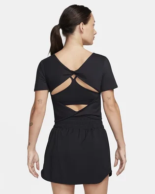 Футболка женская Nike One Classic Crop Top Dri-Fit Black FN2851-010
