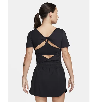 Футболка женская Nike One Classic Crop Top Dri-Fit Black FN2851-010