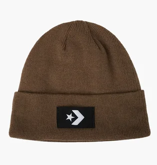 Шапка унисекс Converse Short Dome Beanie Brown 10025367-212