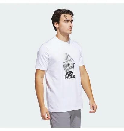 Футболка чоловіча Adidas Golf Culture Graphic White JJ4197
