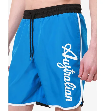 Шорты мужские AUSTRALIAN Smash Boxer Logo Light Blue LSUCU0005-626