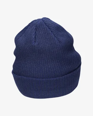 Шапка унисекс Nike Peak Beanie Sc Metallic L Blue FJ8687-455