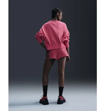 Світшот жіночий Nike Sportswear Phoenix Fleece Over-Oversized Crew-Neck Sweatshirt Pink DQ5761-629