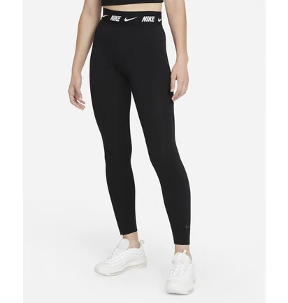 Лосины женские Nike W Nsw Club Hw Lggng Black DM4651-010