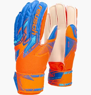 Перчатки вратарские детские Reusch Attrakt Finger Orange/Blue 5472510-2290