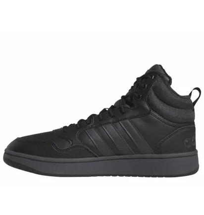 Кросівки чоловічі Adidas Hoops 3.0 Mid Winterized Black GW6421