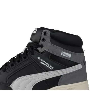 Кроссовки мужские Puma Slipstream Mid Heritage Black/Grey 386545-04