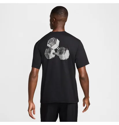 Футболка чоловіча Nike Df Hyverse Top Black FV9614-010