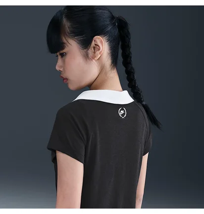 Поло женское Nike Nsw Retro Polo Spd Black IH8502-010