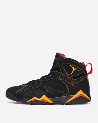 Кроссовки мужские Air Jordan 7 Retro Citrus Black Cu9307-081