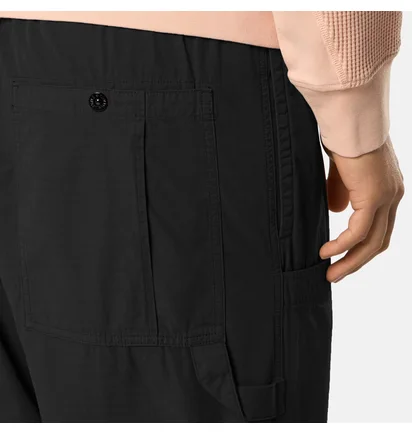 Штаны мужские Stone Island Mercerised Organic Cotton Ripstop Black L1S153100007-S0298-V0029
