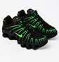 Кроссовки мужские Nike Shox Tl Black/Green AV3595-012