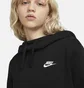 Худи женское Nike Sportswear Club Fleece Black DQ5415-010