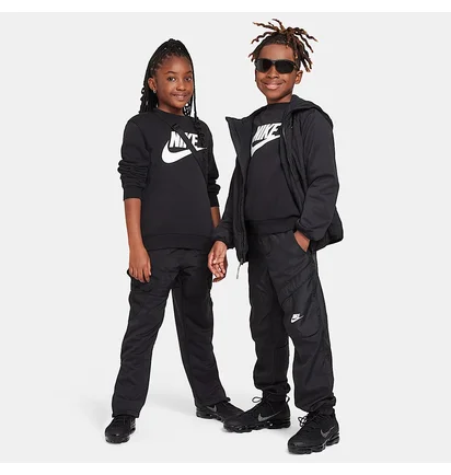 Свитшот детский Nike Sportswear Club Fleece Black FD2992-010