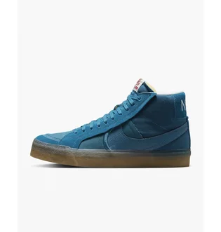 Кроссовки унисекс Nike Sb Zoom Blazer Mid Premium Plus Blue Dv5468-300