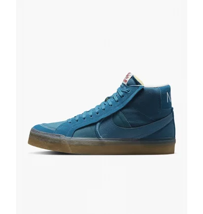 Кроссовки унисекс Nike Sb Zoom Blazer Mid Premium Plus Blue Dv5468-300