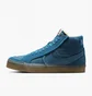 Кроссовки унисекс Nike Sb Zoom Blazer Mid Premium Plus Blue Dv5468-300