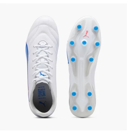 Бутси чоловічі Puma King Pro Firm Ground/Artificial Ground Soccer Cleats White 107862-02