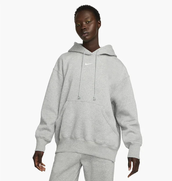 Худі жіноче Nike Sportswear Phoenix Fleece Grey Dq5860-063