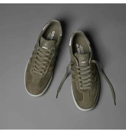 Кроссовки мужские Adidas Samba Shoes Olive Ig9682