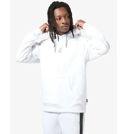 Худи мужское AUSTRALIAN Zoom Hoodie Fleece White HCUFE0060-002