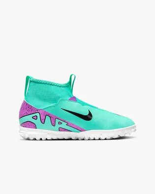 Сороконіжки дитячі Nike Air Zoom Mercurial Superfly 9 Academy Tf Junior Turquoise DJ5616-300