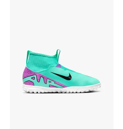 Сороконіжки дитячі Nike Air Zoom Mercurial Superfly 9 Academy Tf Junior Turquoise DJ5616-300