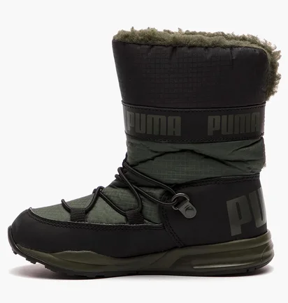 Сапоги детские Puma Trinomic Boot Green/Brown 363978-04