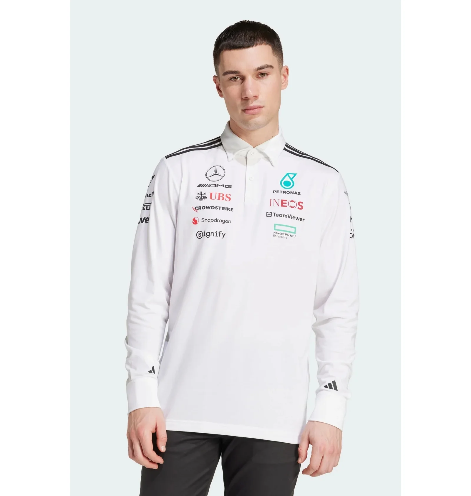ᐉ Поло мужское Adidas Mercedes - Amg Petronas Formula One Team
