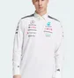 Поло чоловіче Adidas Mercedes - Amg Petronas Formula One Team White JX0757
