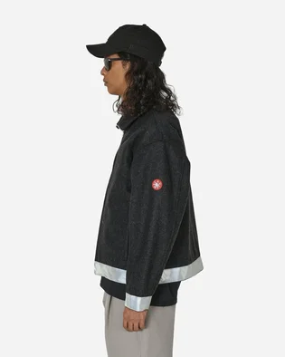Куртка мужская Cav Empt Reflect Wool Black CES25JK06