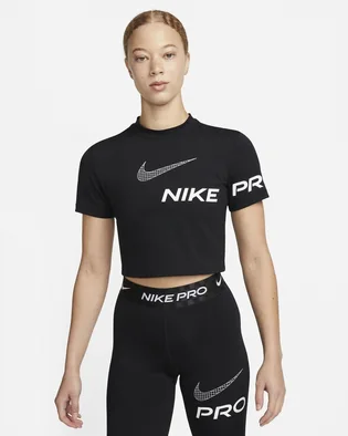 Футболка жіноча Nike Df Grx Ss Crop Top Black Dx0078-010