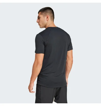 Футболка чоловіча Adidas Tennis Heat.Rdy Pro Freelift T-Shirt White/Black IS8967