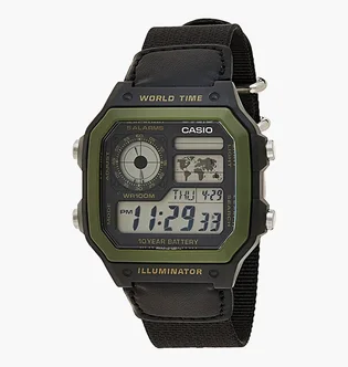 Часы мужские Casio Timeless Collection AE-1200WHB-1B