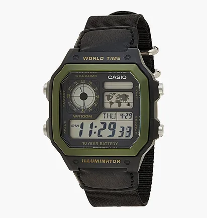Часы мужские Casio Timeless Collection AE-1200WHB-1B