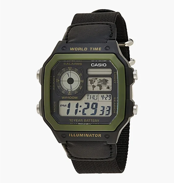 Часы мужские Casio Timeless Collection AE-1200WHB-1B