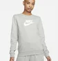 Світшот жіночий Nike Sportswear Club Fleece Grey DQ5832-063