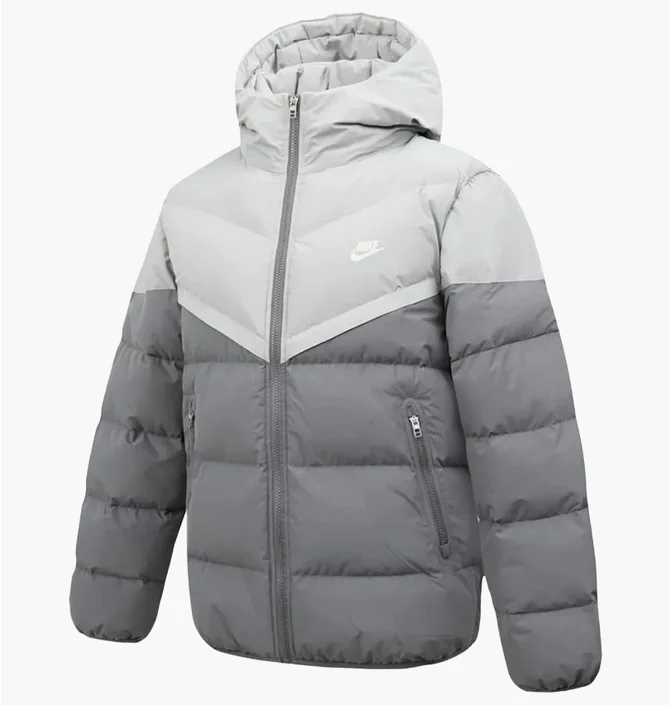 Куртка чоловіча Nike Sf Wr Pl-Fld Hd Jkt Grey DR9605-077