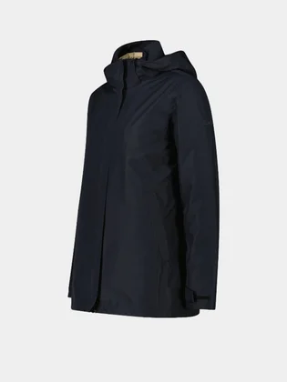Парка женская CMP Zip Hood Detachabl Black/Beige 35K3796D-U901