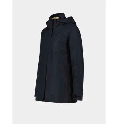 Парка жіноча CMP Zip Hood Detachabl Black/Beige 35K3796D-U901