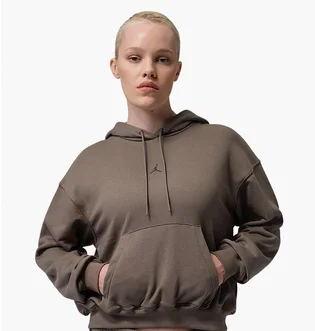 Кофта женская Nike Sport Crossover WomenS Dri-Fit Fleece Hoodie Black IB2498-040