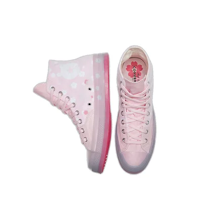 Кеды унисекс Converse Chuck 70 High Pink 166752C