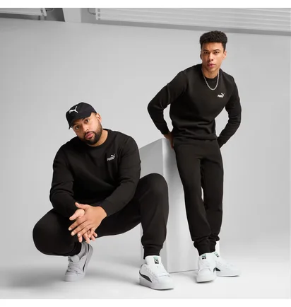 Спортивный костюм мужской Puma Essential Fleece Black 682586-01__682606-01