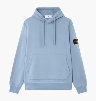 Худи мужское Stone Island Regular-Fit Light Blue L1S156100062-S0051-V0041