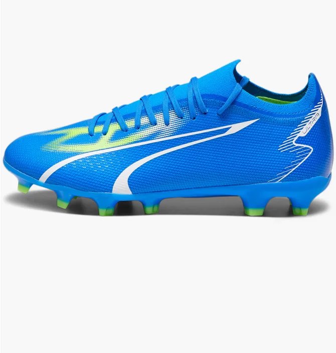 Бутсы унисекс Puma Ultra Match Fg/Ag Blue 107347-03