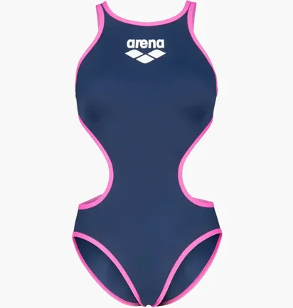 Купальник женский Arena One Biglogo One Piece Blue 001198-790