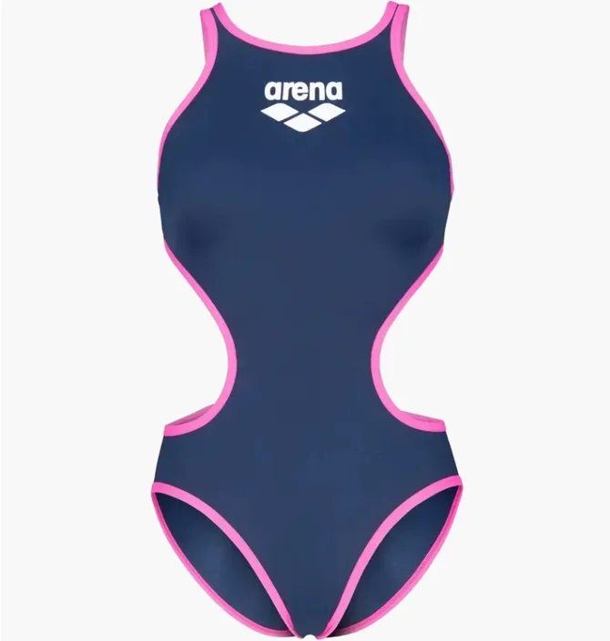 Купальник женский Arena One Biglogo One Piece Blue 001198-790