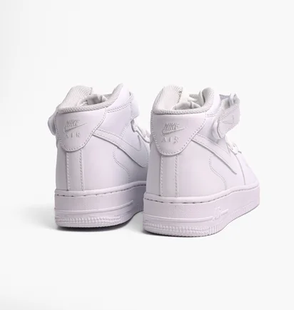 Кросівки жіночі Nike Air Force 1 Mid Triple White Dd9625-100