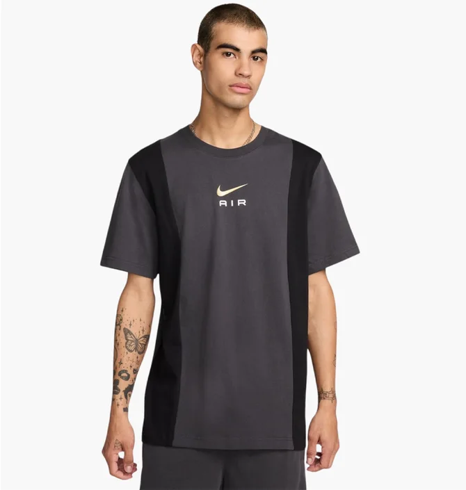 Футболка мужская Nike M Nsw Sw Air Ss Top Grey FN7702-070