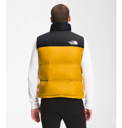 Жилетка чоловіча The North Face 1996 Retro Nuptse Vest Black/Yellow NF0A3JQQ-H9D